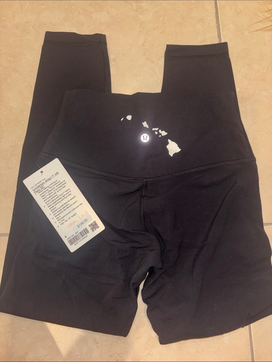 lululemon athletica Pants - Lululemon align 25 aloha edition Hawaiian islands